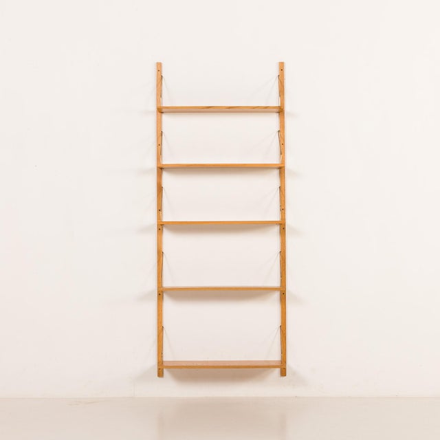 Mid-Century Modern Danish Oak Shelving Unit by Poul Cadovius, 1970s For Sale - Image 10 of 10