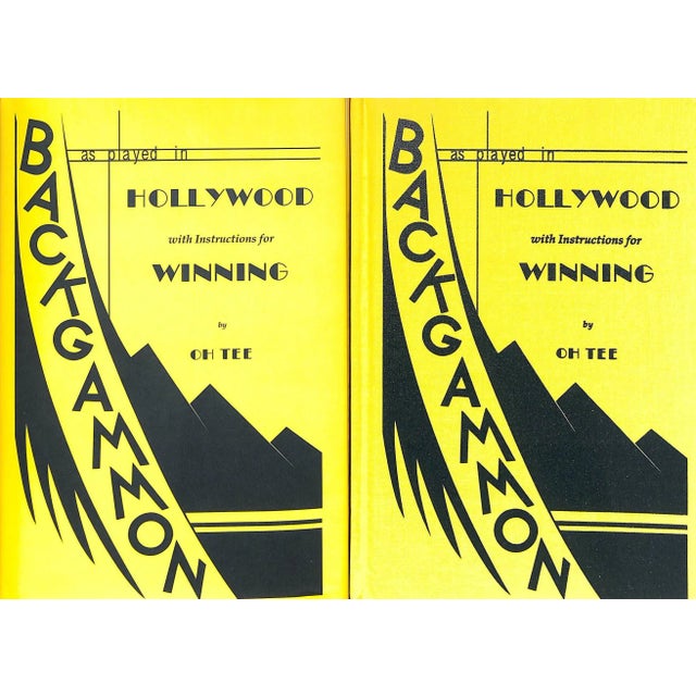 Paper Backgammon As Played In Hollywood w/ Instructions For Winning For Sale - Image 7 of 8