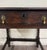 Late 19th Century Antique English William and Mary Style Bobbin Oak Side Table Lowboy Table For Sale - Image 5 of 11