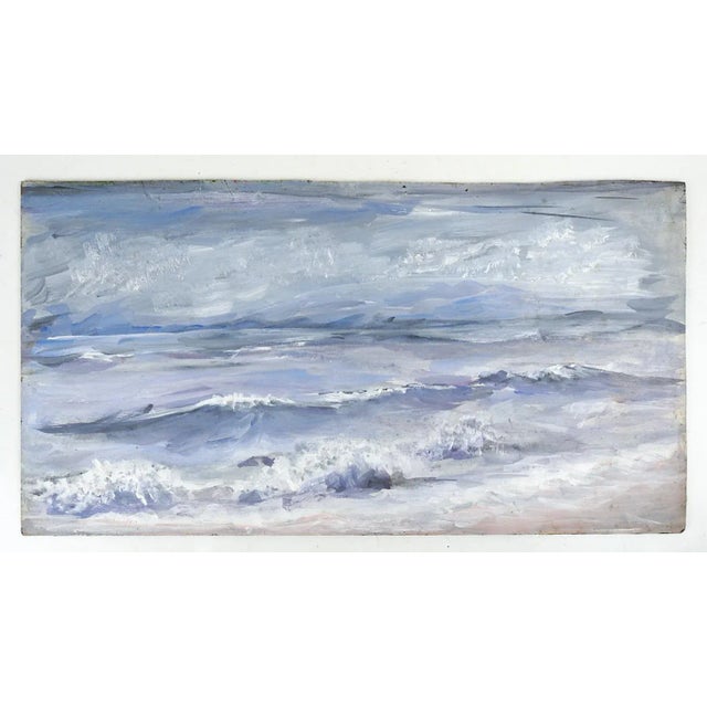 Mid 20th Century Impressionist Seascape Painting For Sale In Seattle - Image 6 of 7