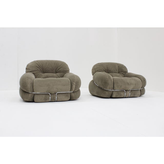 Vintage Okay Armchair by Adriano Piazzesi, Italy, 1970s For Sale - Image 3 of 8