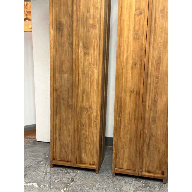 Roost Teak Storage Cabinets, Pair For Sale - Image 10 of 12