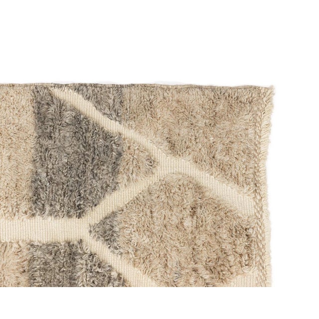 Hand-Knotted Wool Premium Rug by Azele Studio For Sale - Image 4 of 11