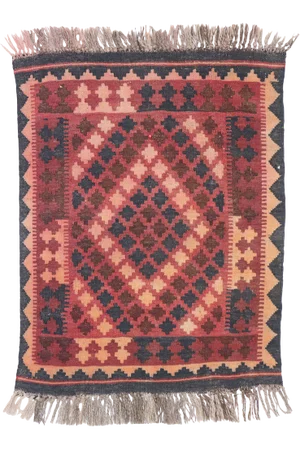 Vintage Afghani Maimana Kilim Rug - 02'05 X 03'02