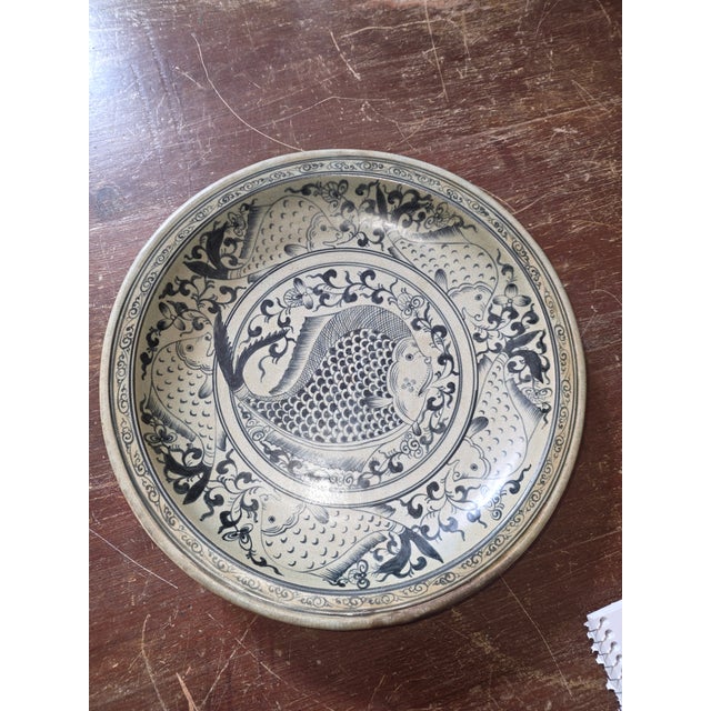 Thai Stoneware Dish For Sale - Image 9 of 9
