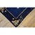 1900 - 1909 1900s Blue Antique Chinese Vase Art Deco Peking Hand Knotted Rug 2' X 2'10" For Sale - Image 5 of 8