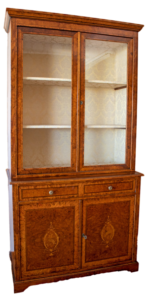 Vintage Cupboard in Walnut, 1980s