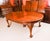 Wood Antique Queen Anne Revival Burr Walnut Dining Table and Chairs, 19th Century, Set of 11 For Sale - Image 7 of 18