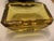 Art Deco Crystal Ashtray Framed in Leather, 1970s For Sale - Image 4 of 18