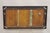 Antique Arts & Crafts Mission Oak Wood Beveled Glass Hall Mirror Iron Coat Hooks For Sale - Image 10 of 12