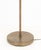 Mid-Century Modern Mid-Century Modern Brass Shell Motif Floor Lamp For Sale - Image 3 of 7