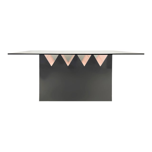 Late 20th Century Post Modern Memphis Style Dining Table For Sale