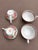 Vintage Chinese Export Famille Rose Medallion Canton Porcelain Tea Service | 11 Piece Hand-Painted Teapot Set With Cups, Creamer & Covered Bowls For Sale - Image 12 of 12