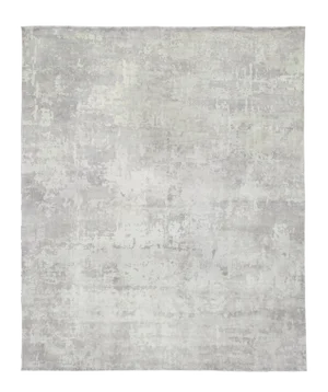 Bridgewater Hand loom Bamboo/Silk Gray Rug-8'x10'