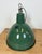 Industrial Green Enamel Factory Pendant Lamp, 1960s For Sale - Image 12 of 16
