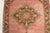 Faded Floral Vintage Turkish Rug, Golden Earth Tone Carpet, Quiet Luxury Living Room Decor