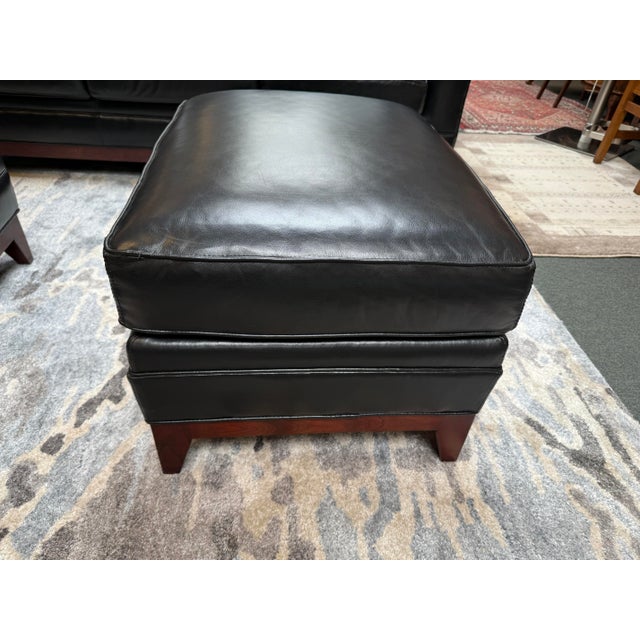 Stickley Keeler Ottoman For Sale - Image 9 of 12