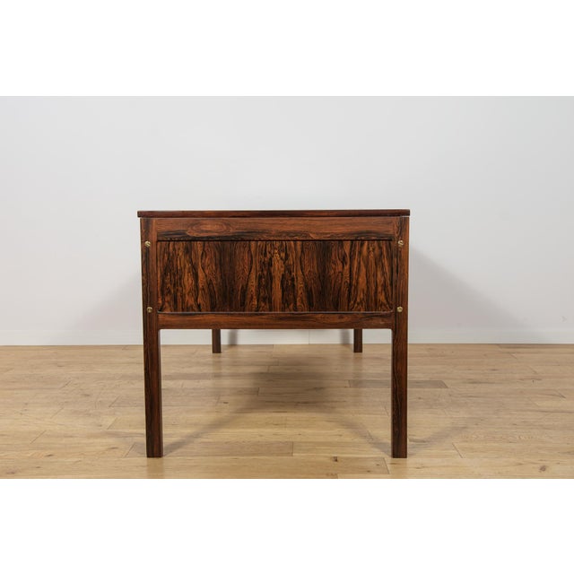 1960s Mid-Century Model Exklusiv Rosewood Desk by Erik Wørts for Ikea, Sweden, 1960s For Sale - Image 5 of 18