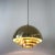 Metal Mid-Century Modern Brass Dome Pendant Lamp from Vereinigte Werkstätten For Sale - Image 7 of 11