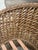 Brown Ralph Lauren Style All Weather Woven Rattan Barrel Back Chairs a Pair For Sale - Image 8 of 11