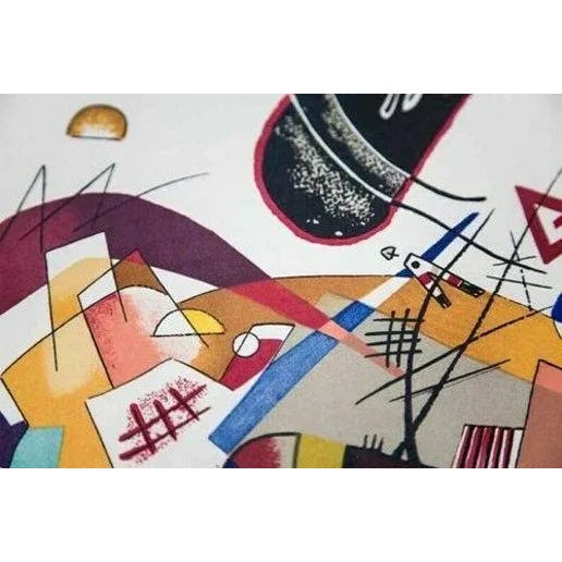 Abstract Wassily Kandinsky Original Lithograph Limited Edition 1957 W/Frame Included For Sale - Image 3 of 4