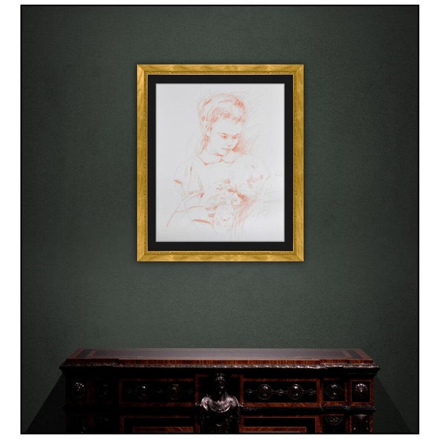 Message us to inquire about custom framing options! (Included for free with every purchase) The artwork here, "My Pet and...