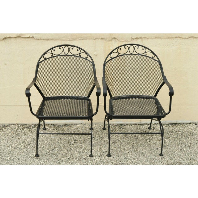 Wrought Iron Better Homes and Gardens Clayton Court Outdoor Spring Arm