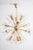 Large 24 Karat Gold-Plated Snowflake Pendant Lamp by Emil Stejnar for Rupert Nikoll, Vienna, Austria, 1960s For Sale - Image 9 of 9