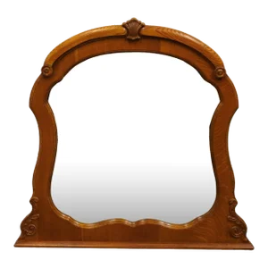 American Drew Quarter Sawn Oak Victorian Inspired 45" Dresser Mirror 371-021