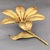 Hollywood Regency Hollywood Regency Lotus Flower Brass Ashtray, 1950s For Sale - Image 3 of 7