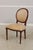 Set of 8 French Louis XVI Style Leather Dining Chairs For Sale - Image 4 of 18