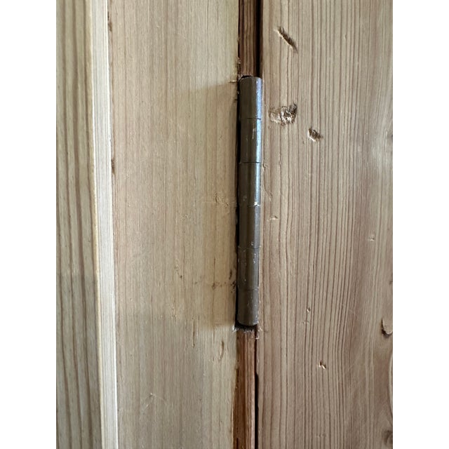 Late 19th Century English Georgian Style Breakfront Pine Library Bookcase For Sale - Image 14 of 18