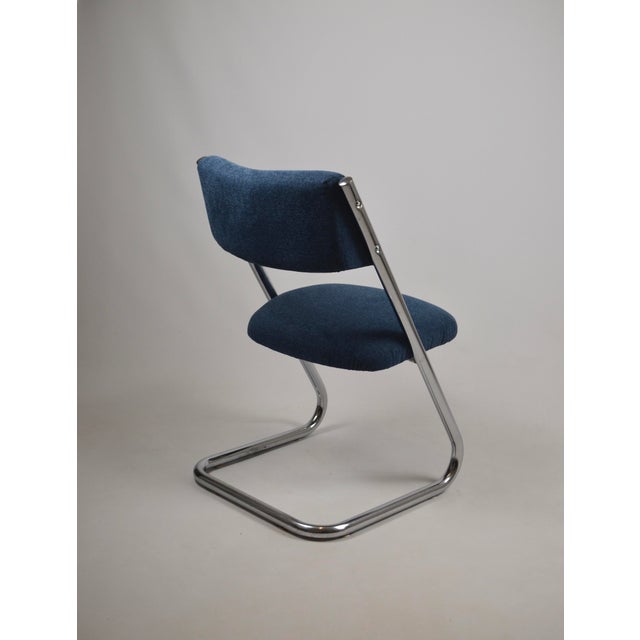 Metal Vintage Space Age Dining Chairs, 1970s, Set of 4 For Sale - Image 7 of 18