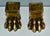Mid 19th Century Antique French Empire Brass Claw Feet Ormolu For Sale - Image 5 of 12