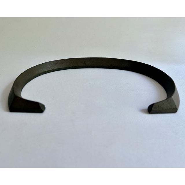 Metal Antique Bronze Letter "C" Hanging Wall Signage For Sale - Image 7 of 16