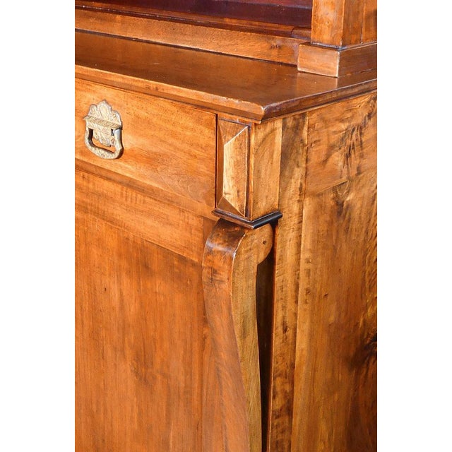 Large Bookcase in Walnut, 1800 For Sale - Image 11 of 15