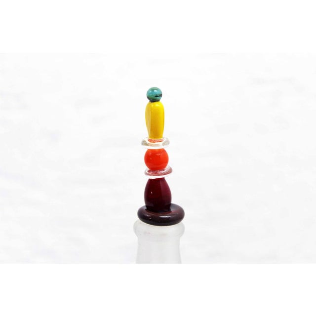 Murano Glass Perfume Bottle, 1980s For Sale - Image 9 of 11