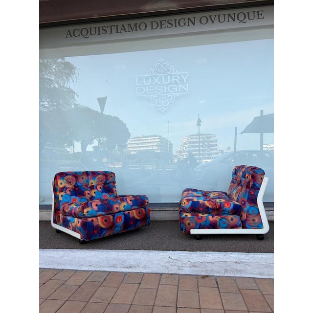 Amanta Armchairs by Mario Bellini for C&B Italia, 1969, Set of 2 For Sale - Image 12 of 18