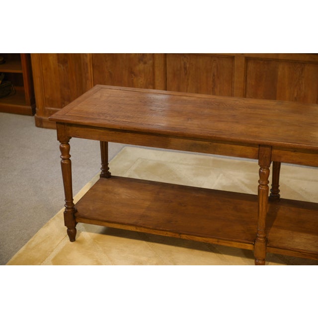 Oak Drapers Table, 1920s For Sale - Image 4 of 10