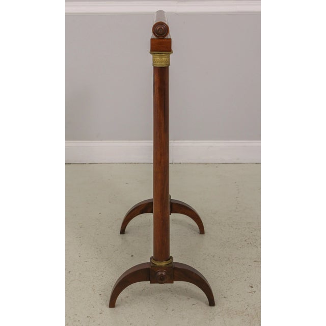 French Antique French Empire Bronze Mounted Firescreen For Sale - Image 3 of 12