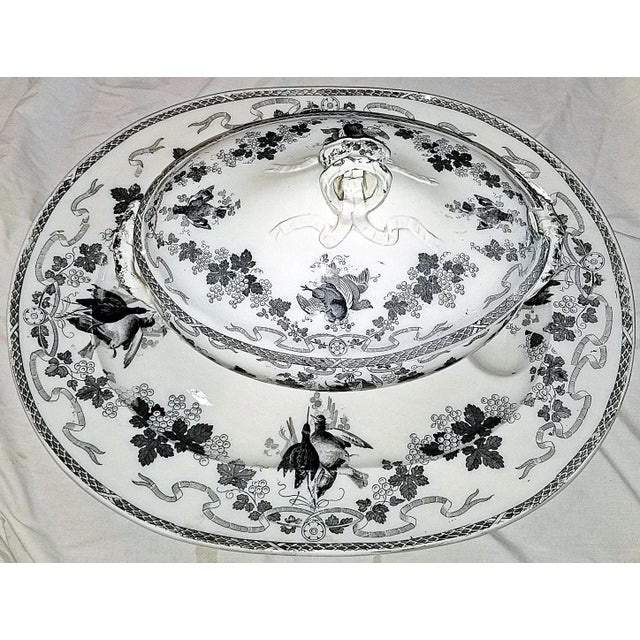 Antique Wedgwood Tureen and Serving Platter- 2 Pieces For Sale - Image 10 of 12