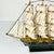 Wood Mid-Century Nautical Coastal Boho Chic Wood Four Tall Mast Ship Model For Sale - Image 7 of 16