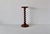 Wood Vintage French Style Barley Twist Wood Side Table Pedestal Mid-Century For Sale - Image 7 of 18