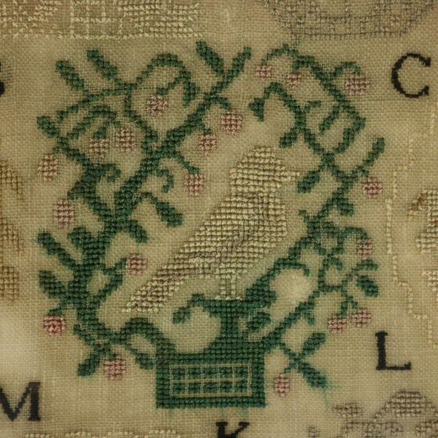 Antique Quaker Sampler, 1809, Mary Grigg, Banwell For Sale - Image 14 of 18