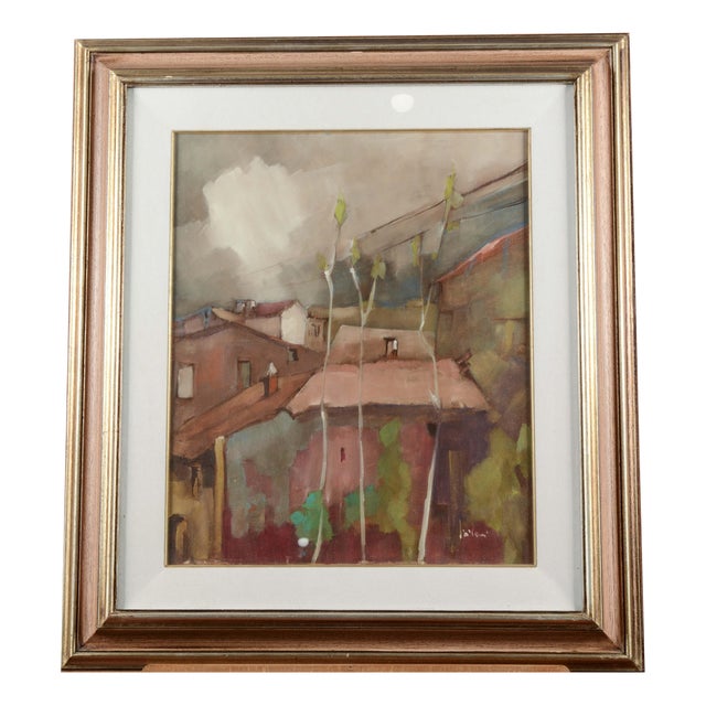 Giancarlo Milani, Castrocaro, 20th Century, Oil on Canvas For Sale