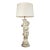 1960s Poured Concrete Greek Figural Table Lamp For Sale