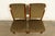 Late 20th Century Henredon French Empire Carved Mahogany Side Chairs or Dining Chairs, Pair For Sale - Image 5 of 15