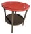 Authentic Bill Sofield for Baker Furniture Lacquered Round Accent Side Table For Sale