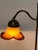 Antique Brass Table Lamp with Pate De Verre Glass Shade from Unbekannt, 1920s For Sale - Image 4 of 8