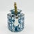 Vintage Blue and White Chinoiserie Hexagon Teapot With Bronze Handle For Sale In New York - Image 6 of 15